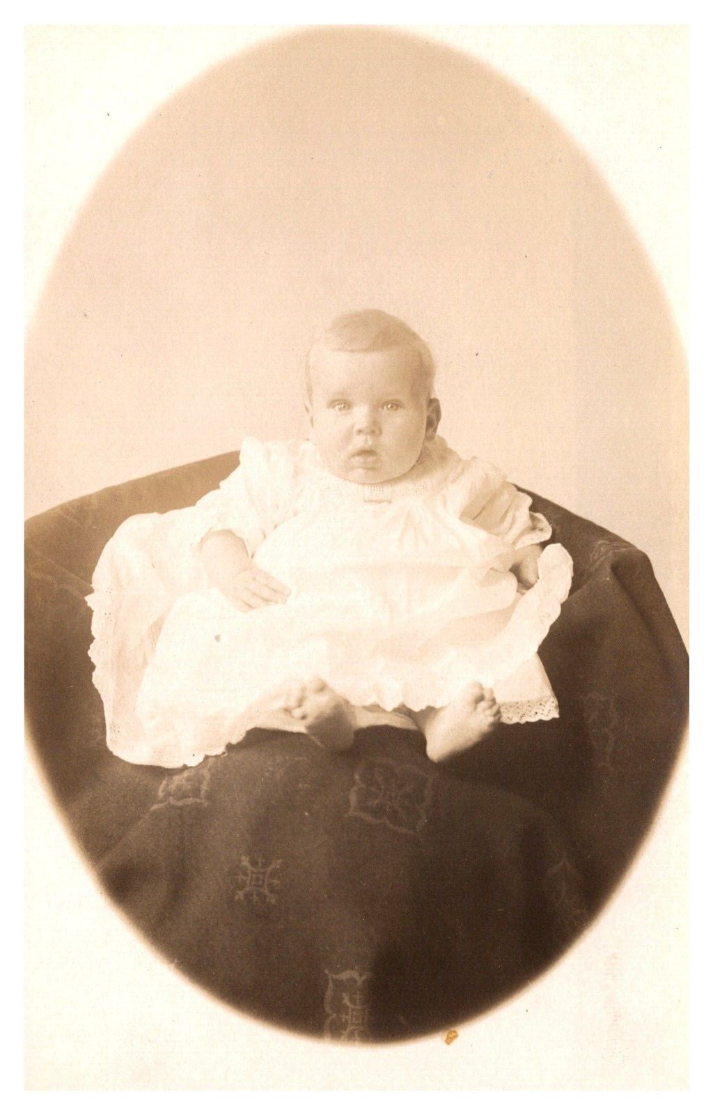 postcard Photograph of an infant RPPC 9838