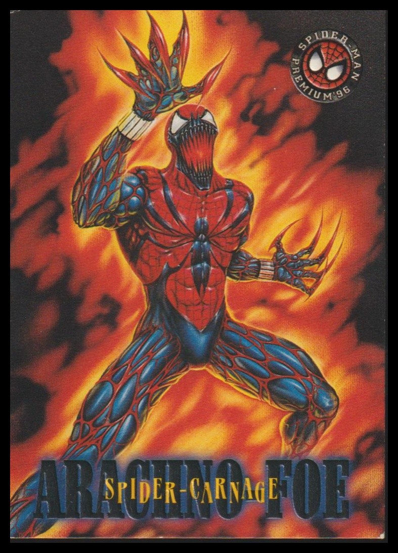1996 SkyBox Premium Spider-Man #25 Spider-Carnage