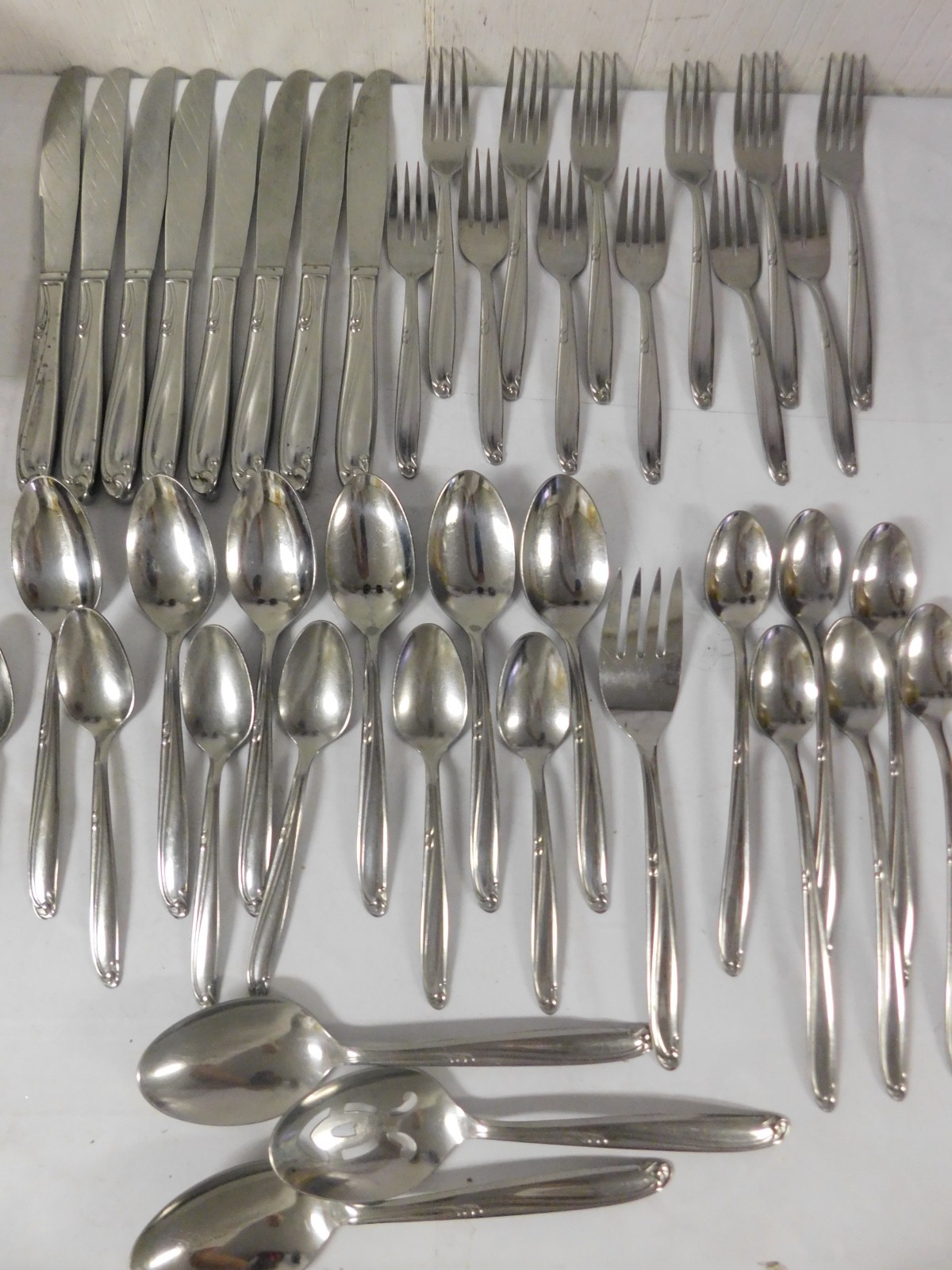 VTG Simeon & George H Rogers Stainless Flatware Set PARAMOUNT