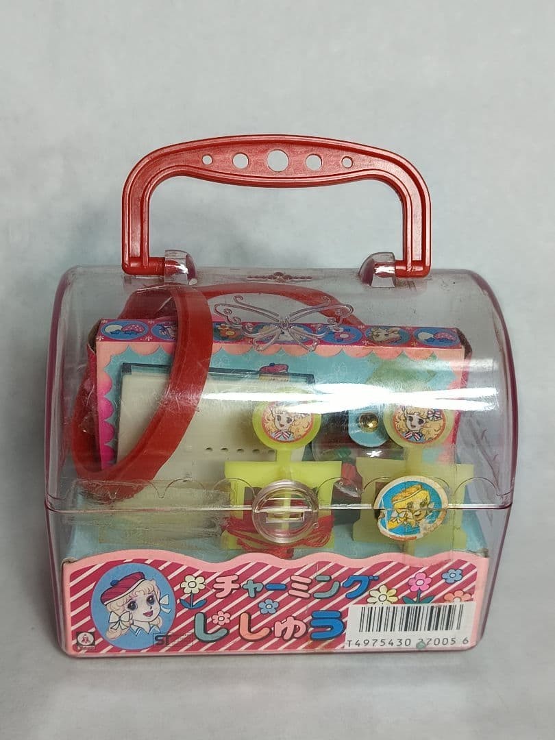 Candy Candy Vintage Handcraft Toy Portable Case Handle 70s Anime Rare Japan