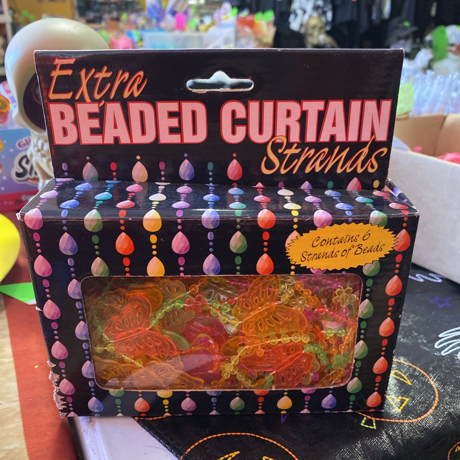 Vtg 1999 MATSCOT Extra Beaded BUTTERFLY curtain strands New? Spencer’s? RARE Vtg 1999 MATSCOT Extra Beaded BUTTERFLY curtain strands New? Spencer’s? RARE