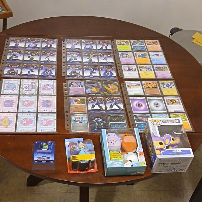 Hasbro Time Transformers & Pokémon 54-Card Mixed Lot English Base Set Springer