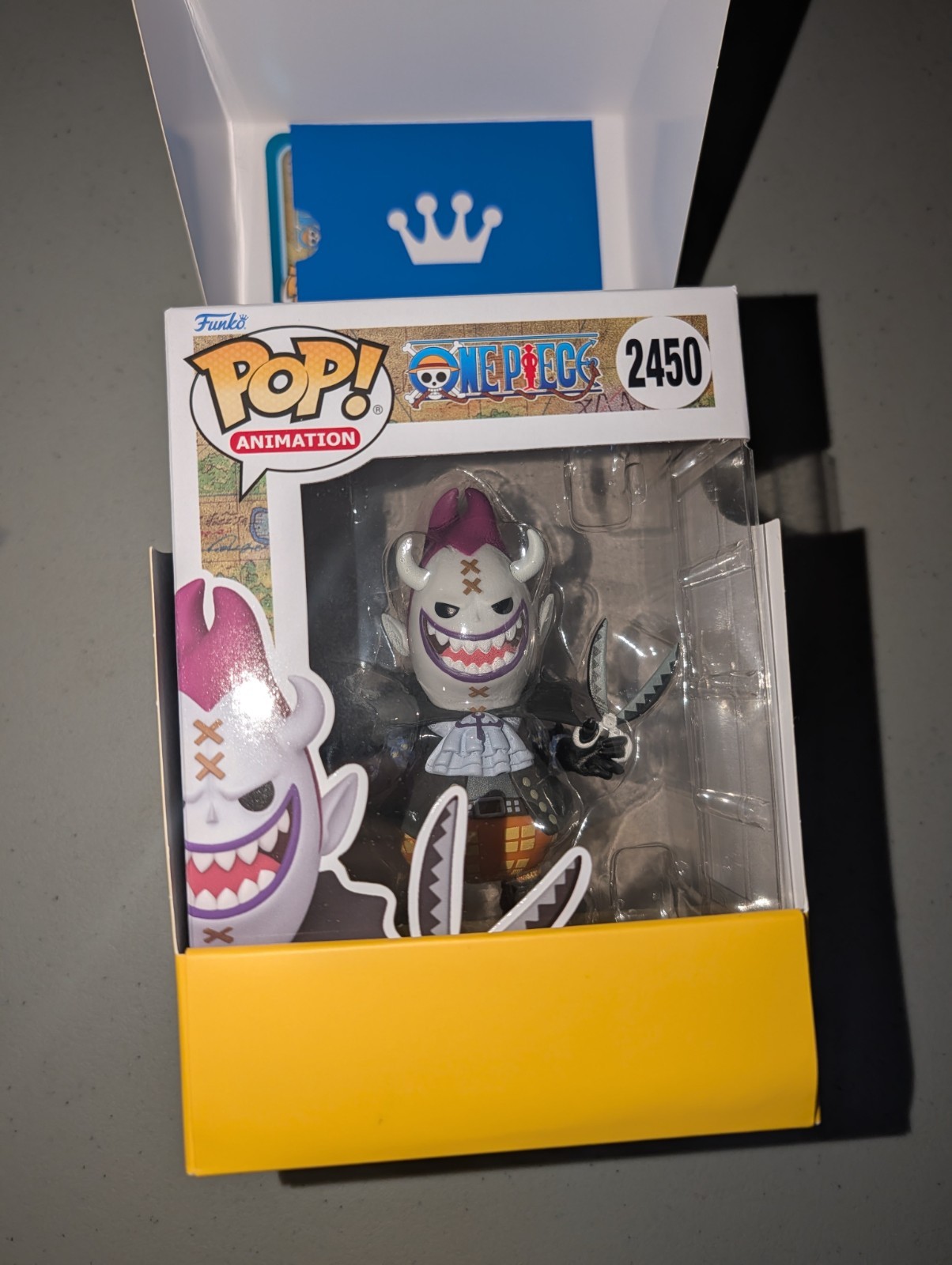 Funko Pop One Piece Gecko Moria Mystery Vinyl Figure 2450 IN HAND Funko Pop One Piece Gecko Moria Mystery Vinyl Figure 2450 IN HAND