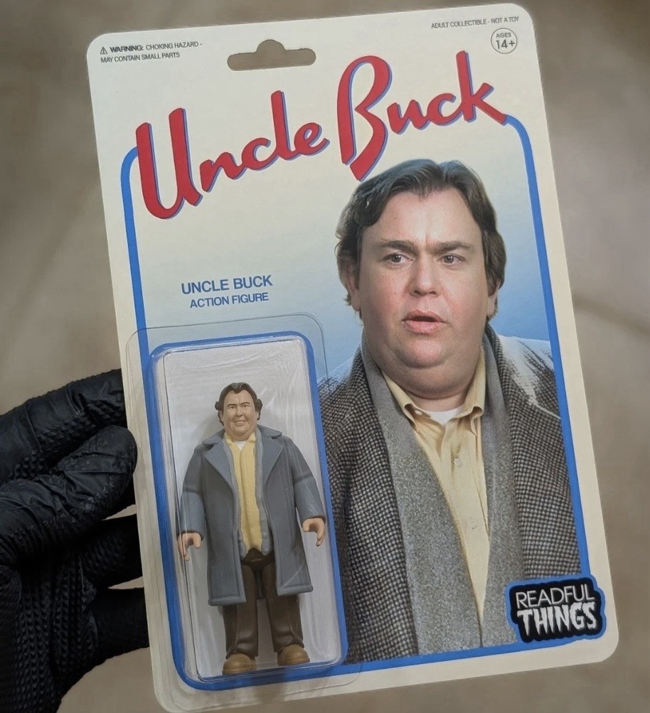 Rare 1/1 John Candy Uncle Buck Custom Action Figure Readful Things MOC DKE