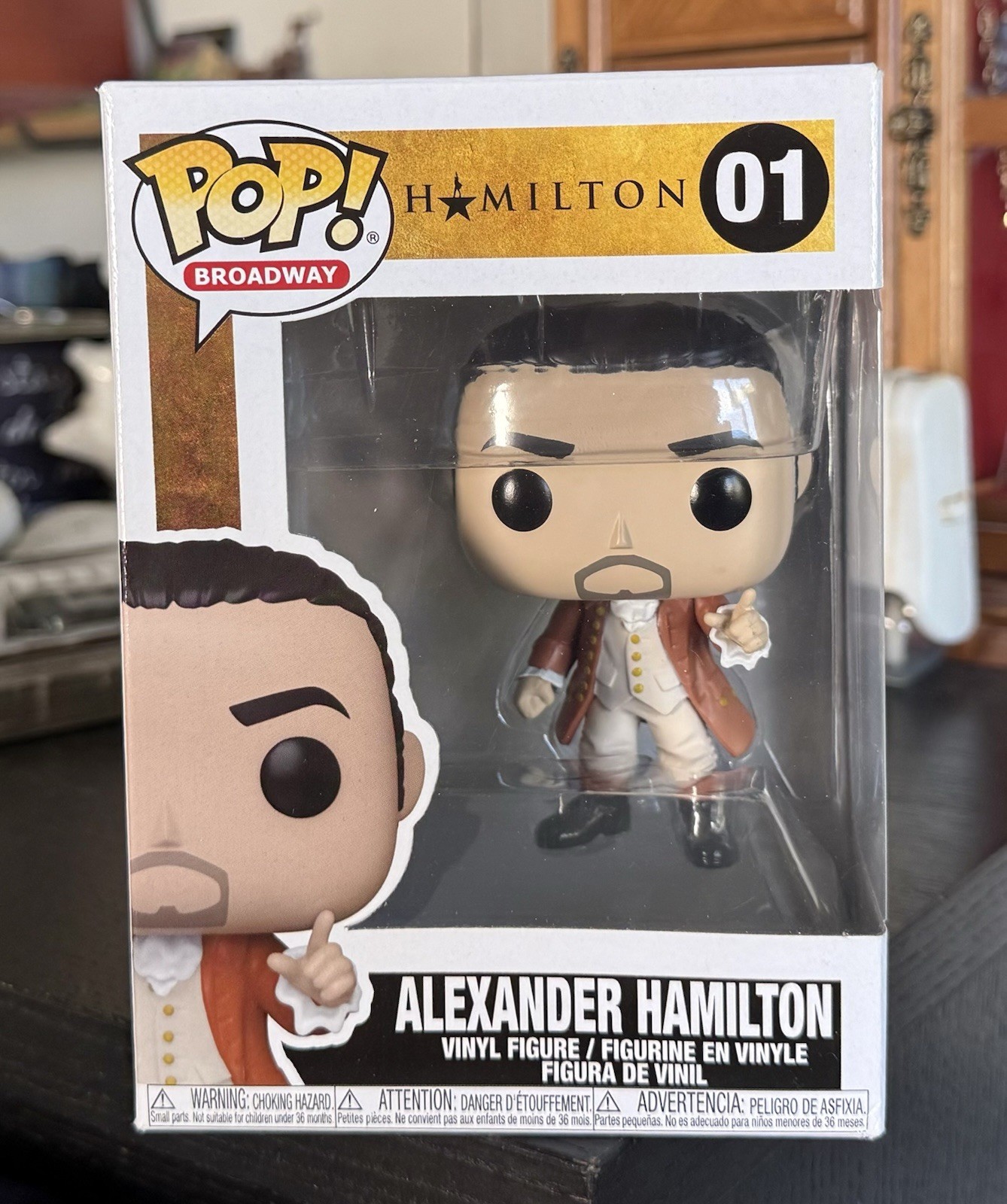 VAULTED Funko Pop Broadway: ALEXANDER HAMILTON #01 (Hamilton Musical)