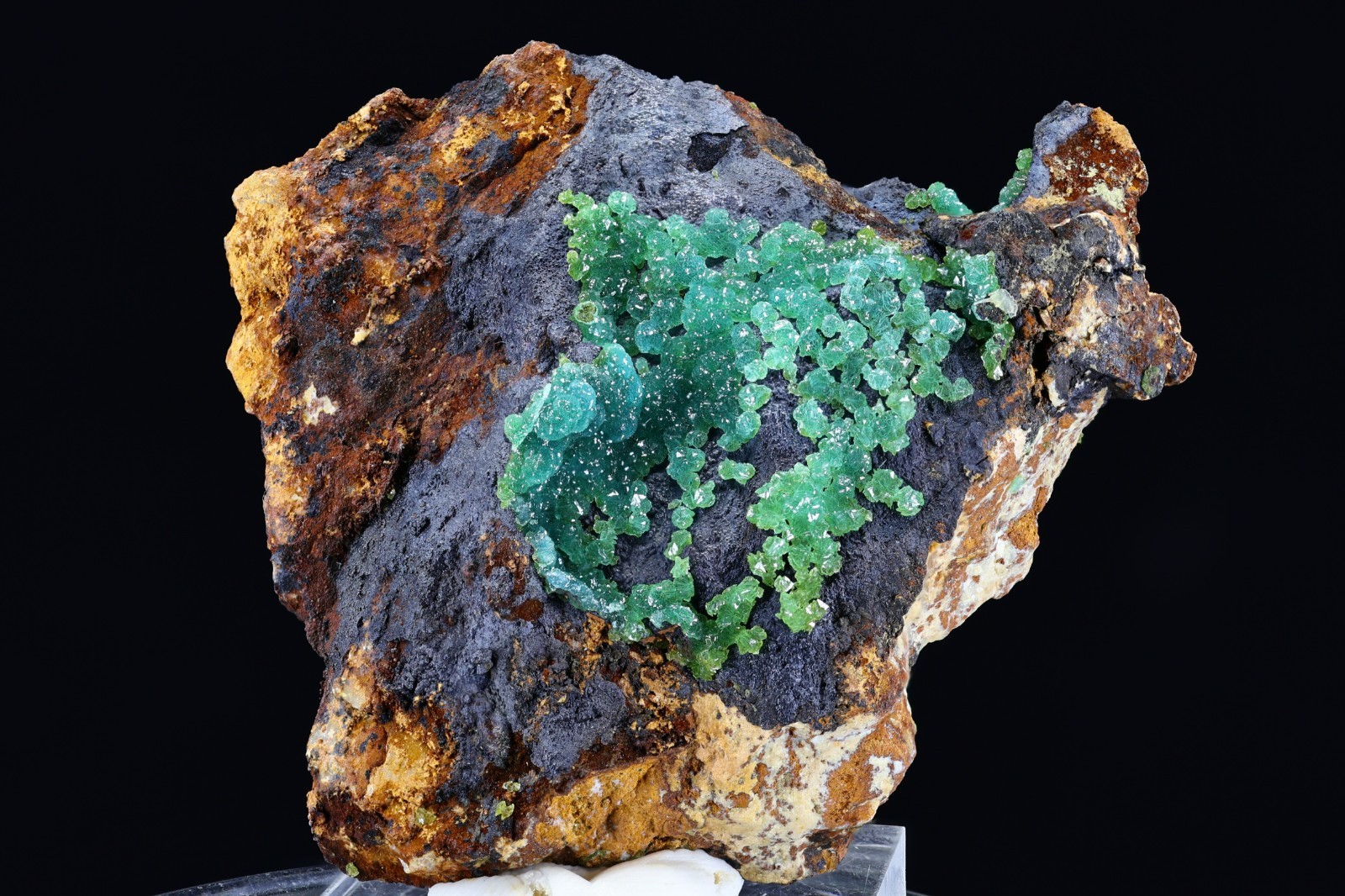 Adamite (Cu-bearing) | San Rafael Mine, Lodi Mining District, Nye County, Nevada