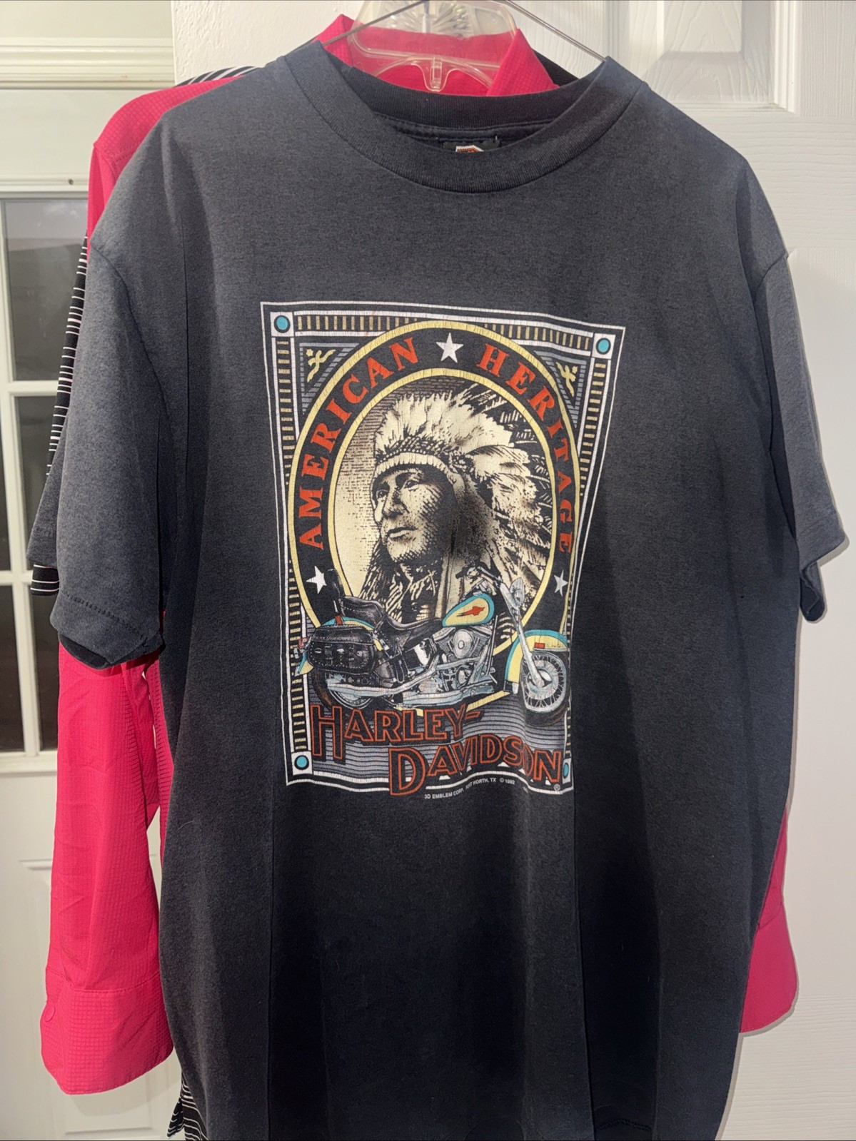 Vintage Harley Davidson American Heritage Tshirt Black Size Xl Vintage Harley Davidson American Heritage Tshirt Black Size Xl