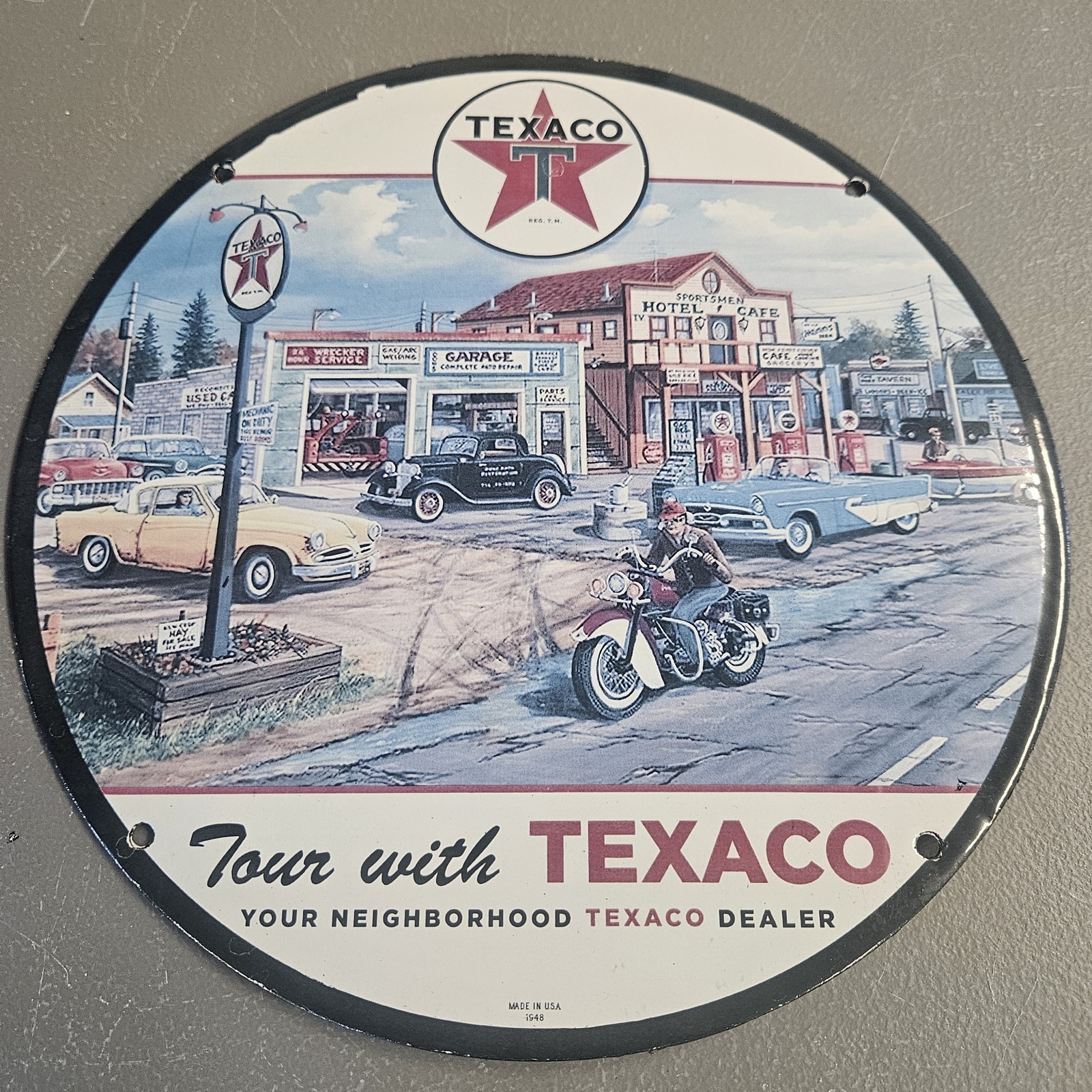 VINTAGE TEXACO 12\