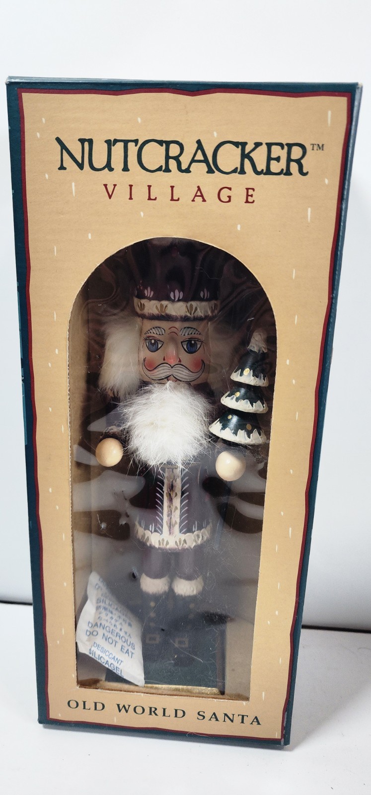 Vintage 1999 Nutcracker Village Old World Santa 9.5\