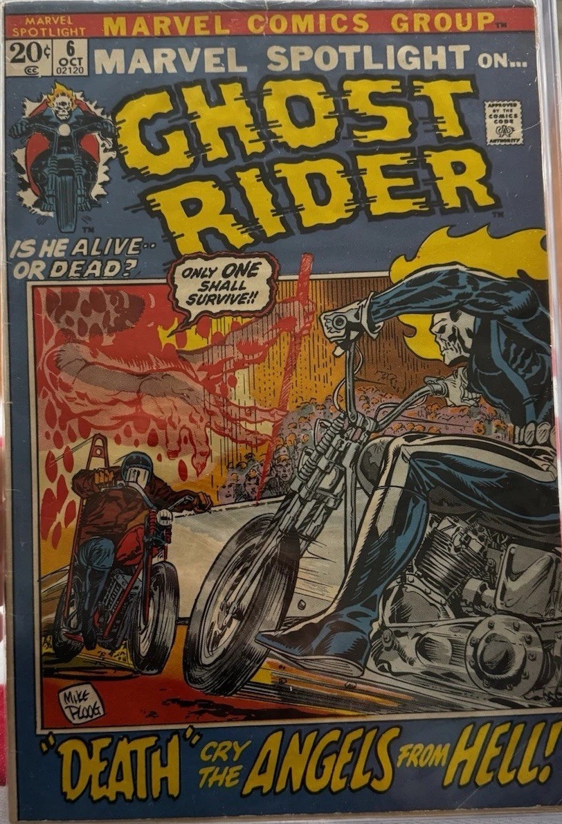 Marvel Spotlight #6 1972 Ghost Rider 2nd Appearance Johnny Blaze Bronze Age