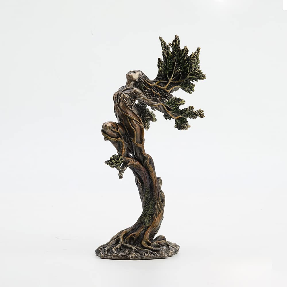 Veronese Design 9 7/8 Inch The Dancing Forest Nymph Elemental Cold Cast Bronzed