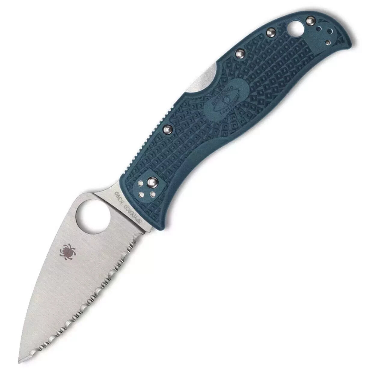 Spyderco LeafJumper Blue Lightweight 3.09 Spyderco LeafJumper Blue Lightweight 3.09