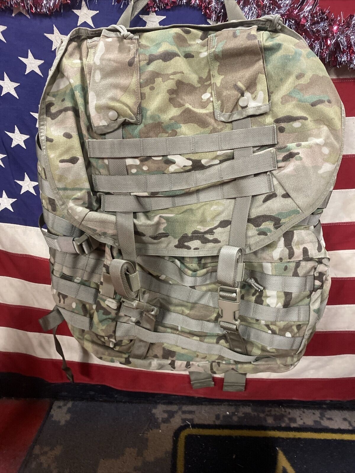*TEST ITEM* MOLLE 4000 Airborne Rucksack NO AIR ITEMS- Multicam *TEST ITEM* MOLLE 4000 Airborne Rucksack NO AIR ITEMS- Multicam