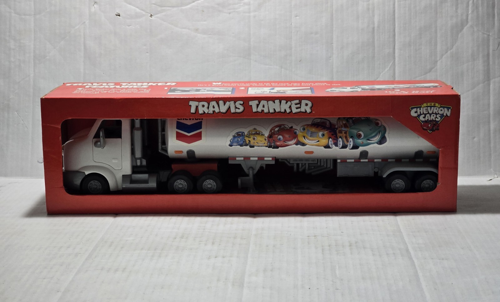 Vintage The Chevron Cars Travis Tanker 2005 Truck & Tanker Trailer New Rare