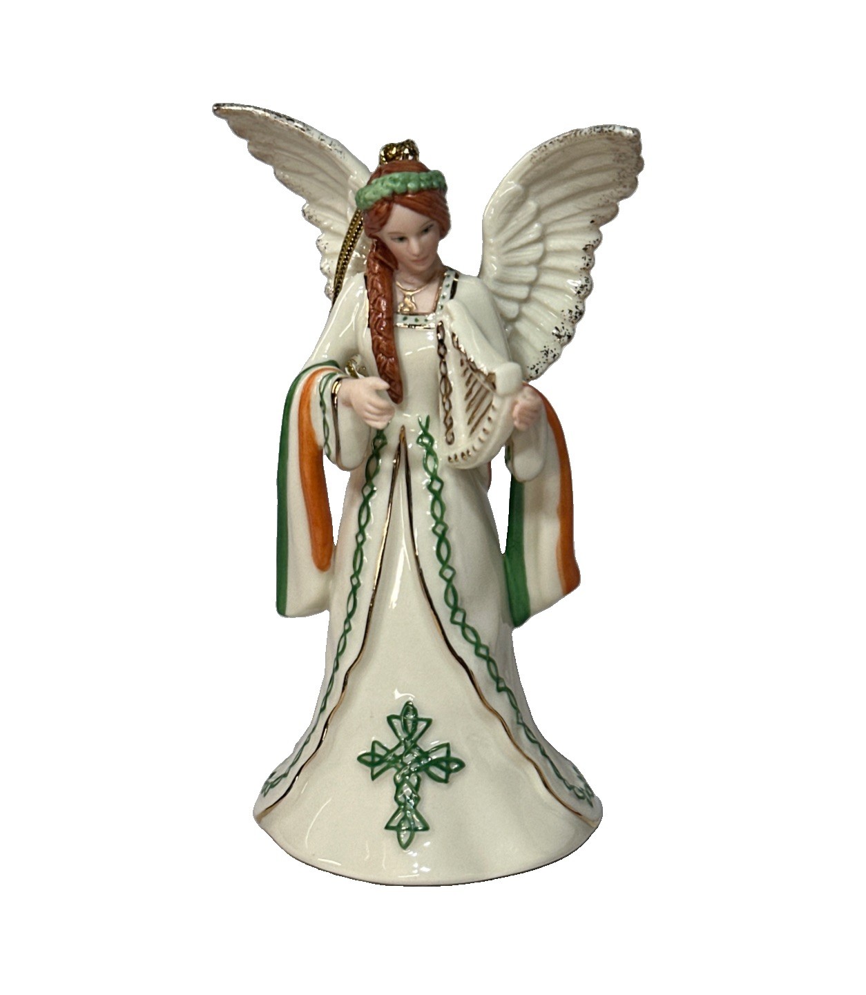 LENOX  Vintage Shannon Of Ireland Porcelain Angel Ornament 5” New in Box
