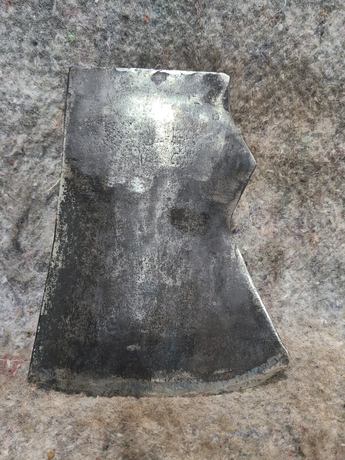 Vtg Unmarked Jersey Pattern Axe Head 3lb 3.6oz 