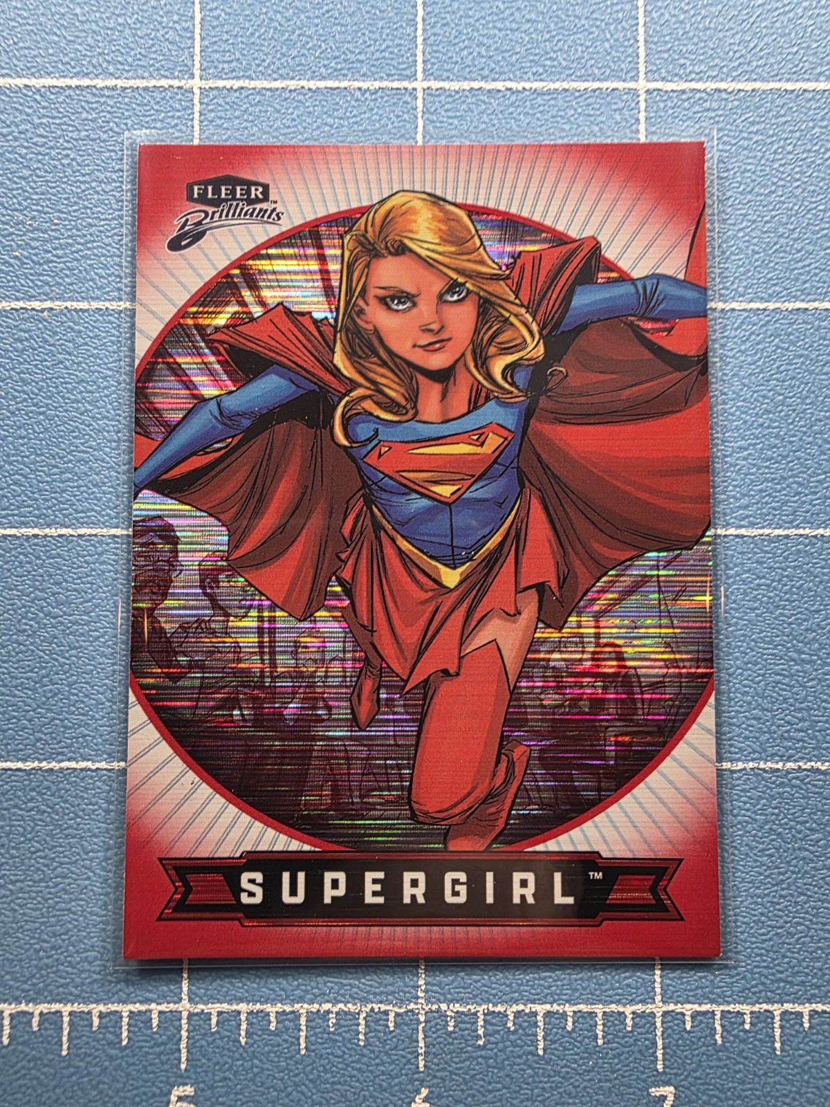 2025 Fleer Brilliants Superman - Supergirl #15 - Red Heat Vision 0338 / 1938