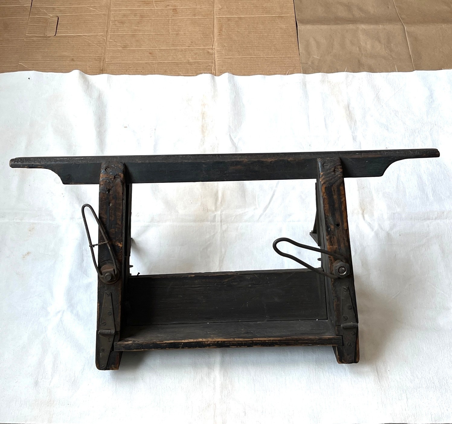 Big Antq Saw Vise Clamp 29 Big Antq Saw Vise Clamp 29