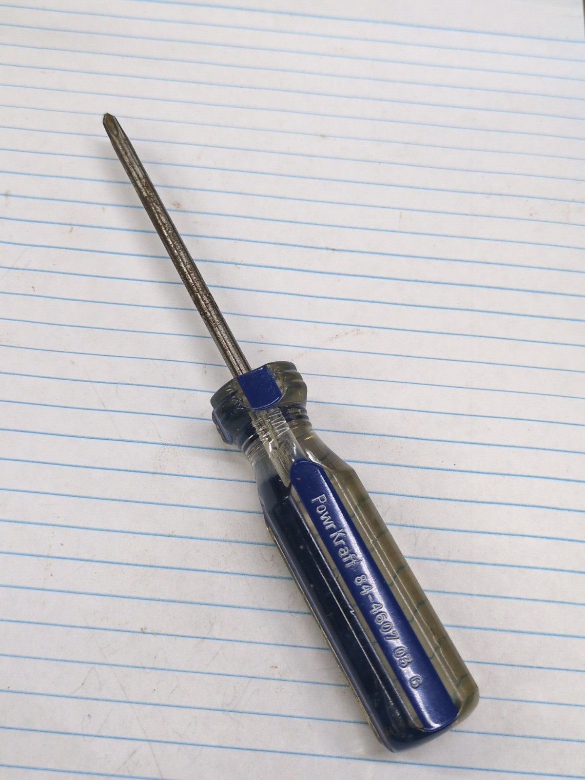 Powr-Kraft 84-4607 03 G No.1 #1 Phillips Screwdriver
