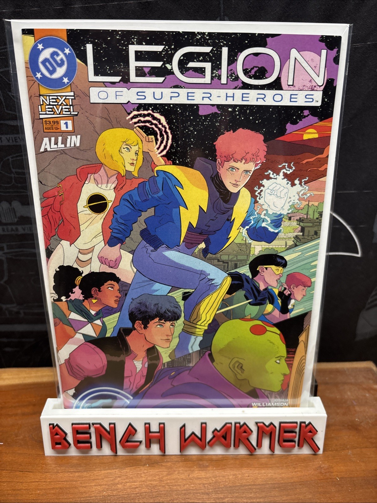LEGION OF SUPER-HEROES #1 - HAYDEN SHERMAN WRAPAROUND MAIN COVER - DC/2026