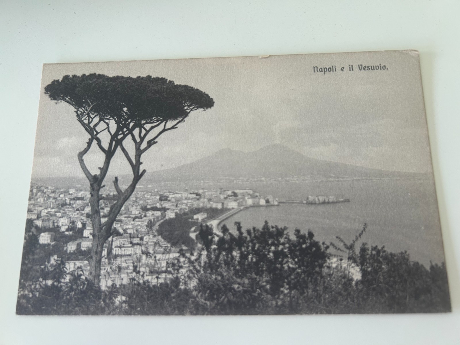 Napoli e il Vesuvio Naples Italy Postcard Napoli e il Vesuvio Naples Italy Postcard