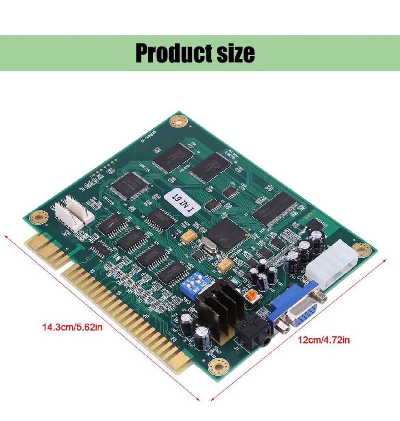 NEW-19 in 1 Multicade Arcade Jamma Video PCB Board