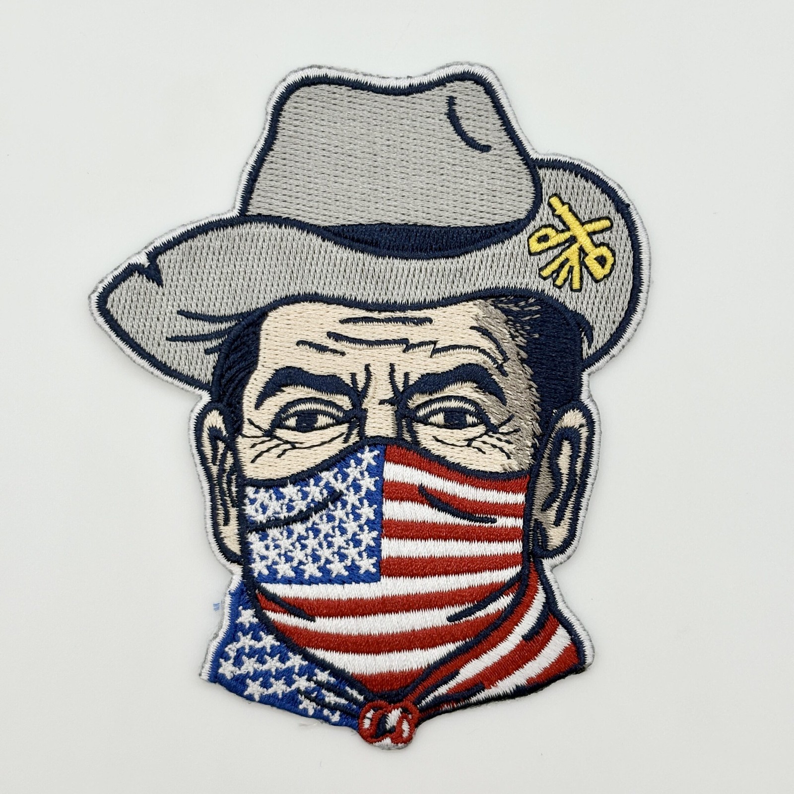CVN-76 USS Ronald Reagan Patch –Iron/ Sew on, Embroidered, 4.5 Inch