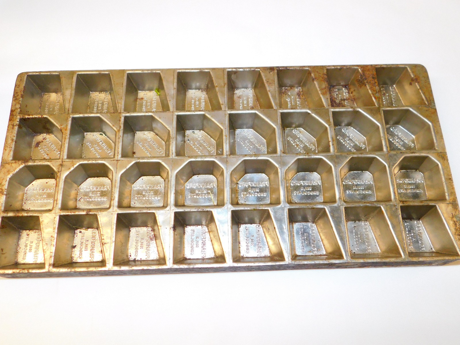 Antique Vintage FRANKFORD MILK CHOCOLATE BAR Candy MOLD 15.5\