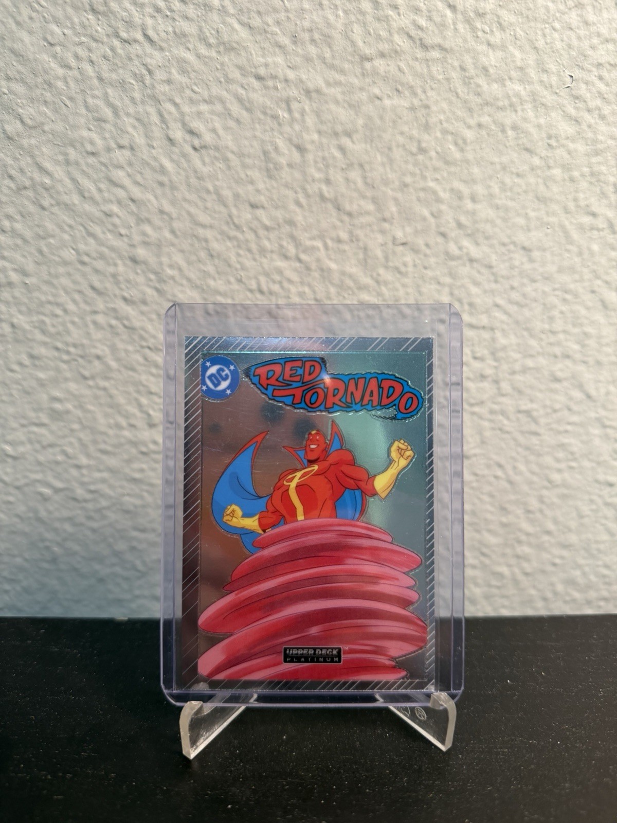RED TORNADO VC57 2026 Upper Deck DC Platinum COVER VARIANT JUSTICE LEAGUE