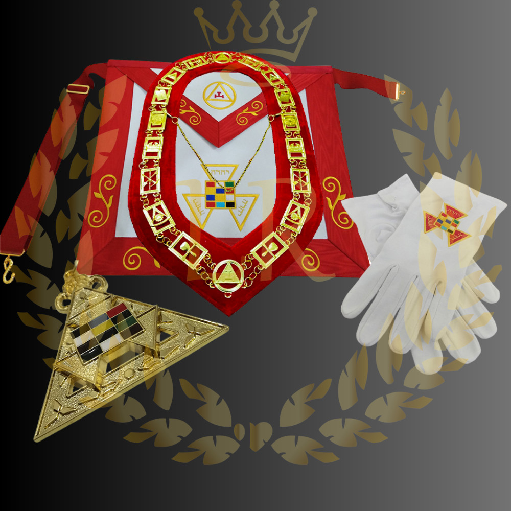 Masonic Royal Arch past High Priest Embroidered Premium Quality ceremony Package