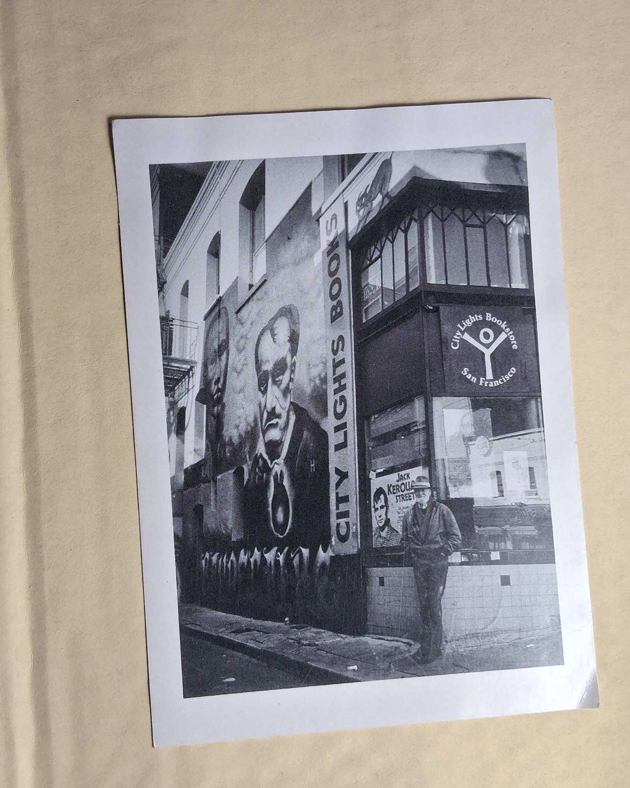 Lawrence Ferlinghetti Author Beat Poet  Authentic signature circa 1994  W Va.U