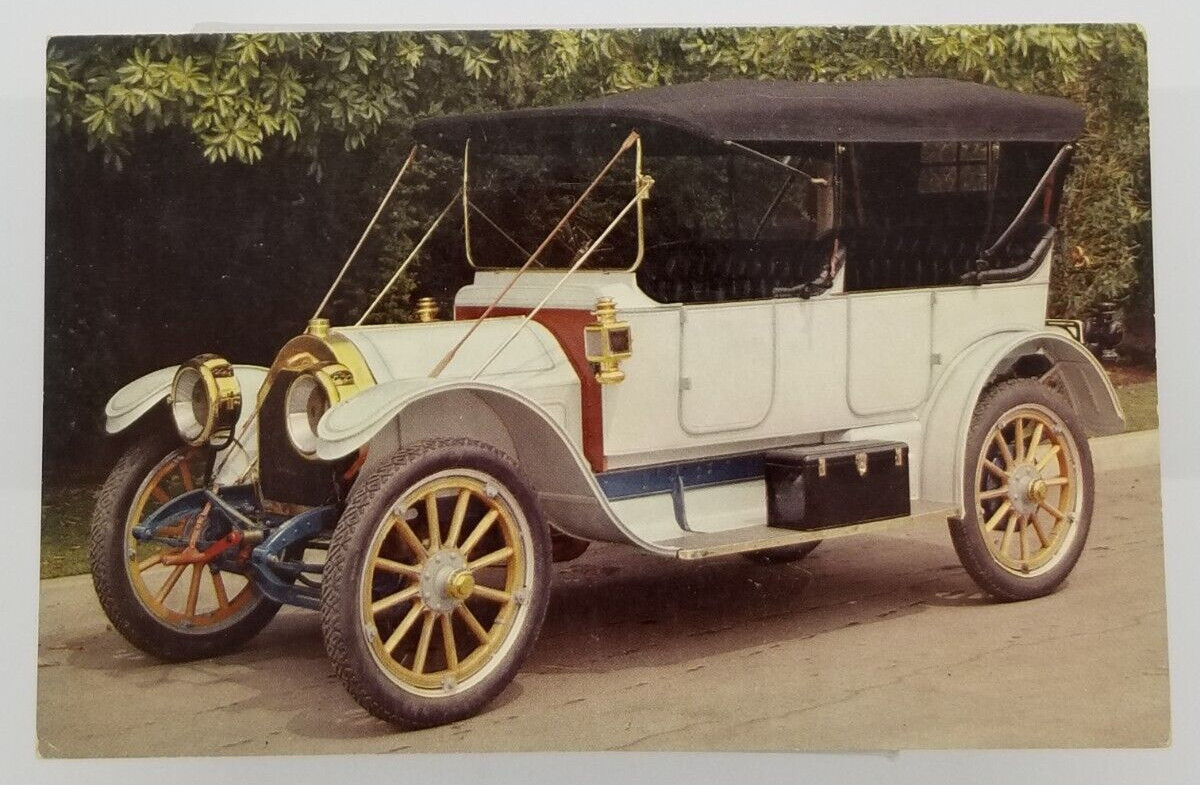 Antique Car 1912 Apperson JACK RABBIT Auto Vintage Postcard