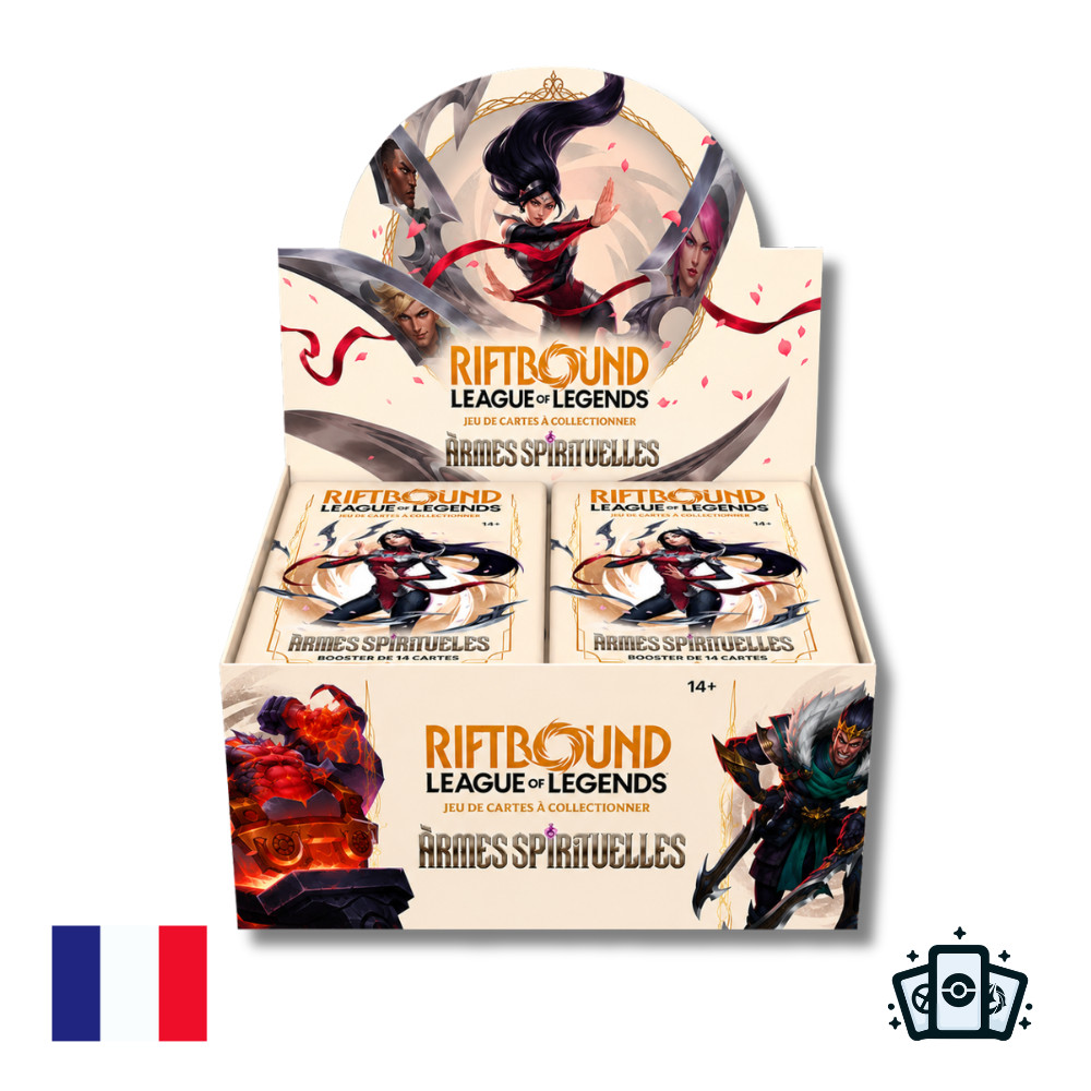 League of Legends Riftbound Display Set 2: Spirit Weapons - French