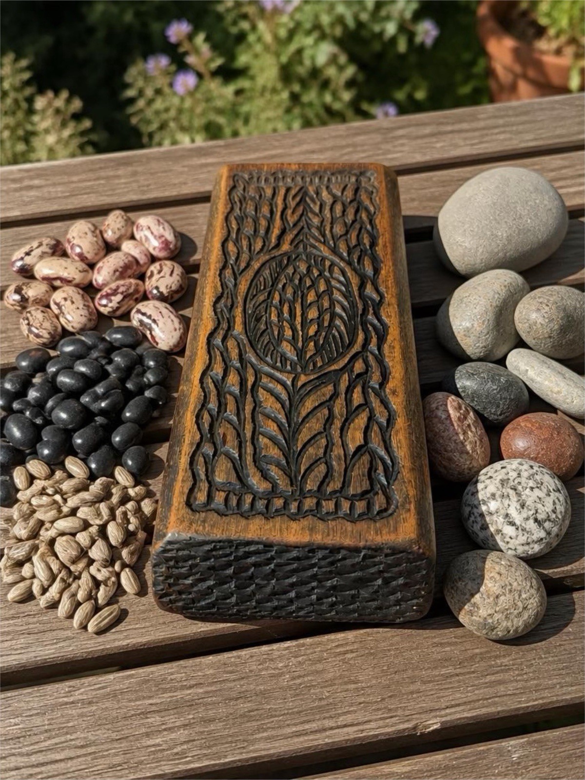 Vintage Mancala Board Game Hand Carved Wooden Folding Tribal Carvings Africa Vintage Mancala Board Game Hand Carved Wooden Folding Tribal Carvings Africa