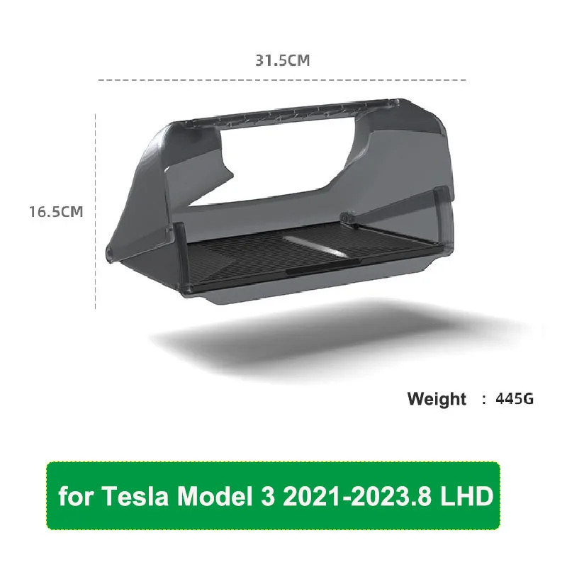 For Tesla Model Y Juniper 2026 Model 3 Highland Hidden Screen Storage Box