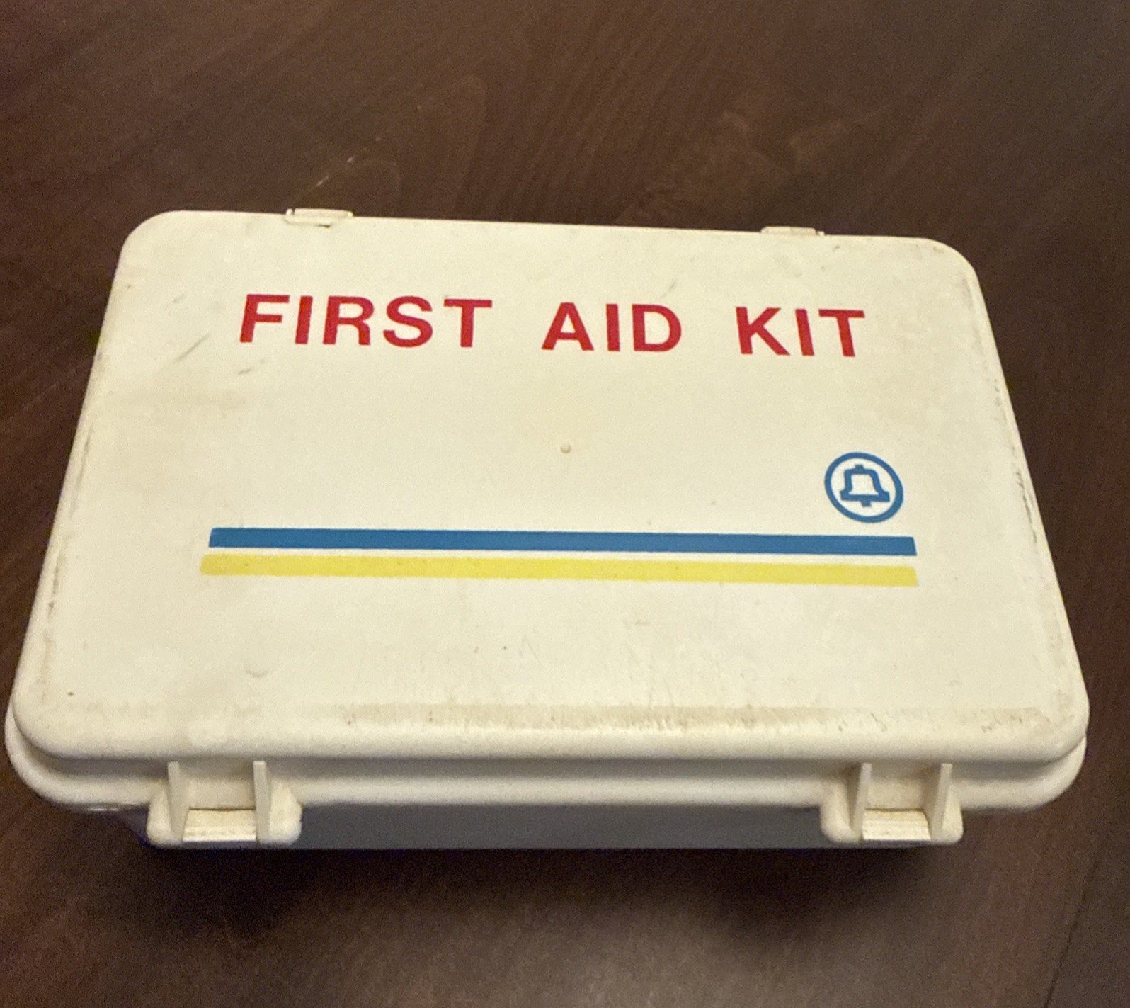 Vintage Rare Advertising First Aid Kit Telephone Bell System LOOK