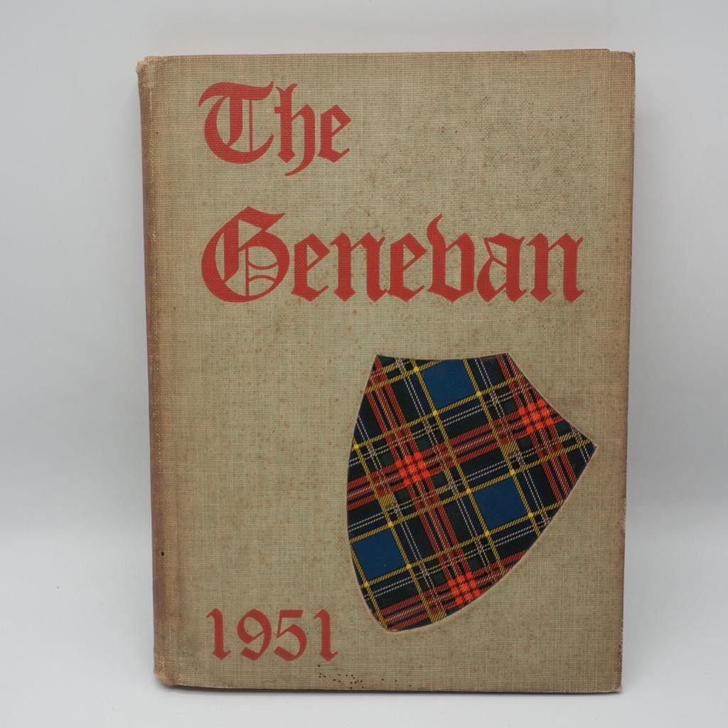 Geneva College Genevan 1951 College Yearbook Pennsylvania