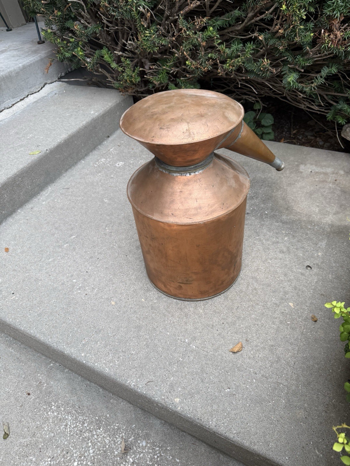 Primitive Vintage Antique Copper Moonshine Whiskey Still