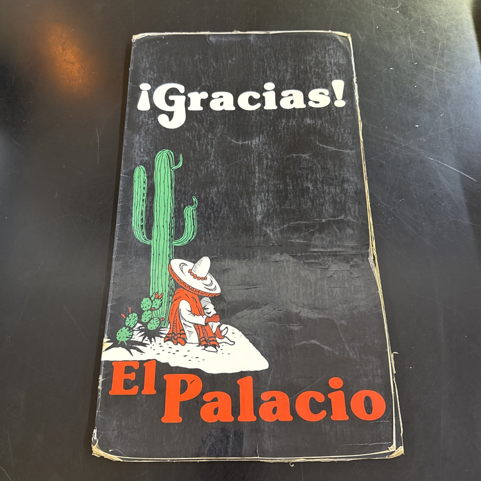 EL PALACIO MEXICAN Food Restaurant, Huntsville, Alabama ~ Original Full Menu ~