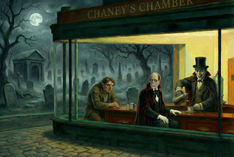 Broken Dreams Lon Chaney Phantom London After Midnight Poster MATTE 13x19