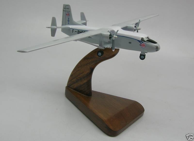 Hurel Dubois HD-34 Airplane Desktop Wood Model Regular 