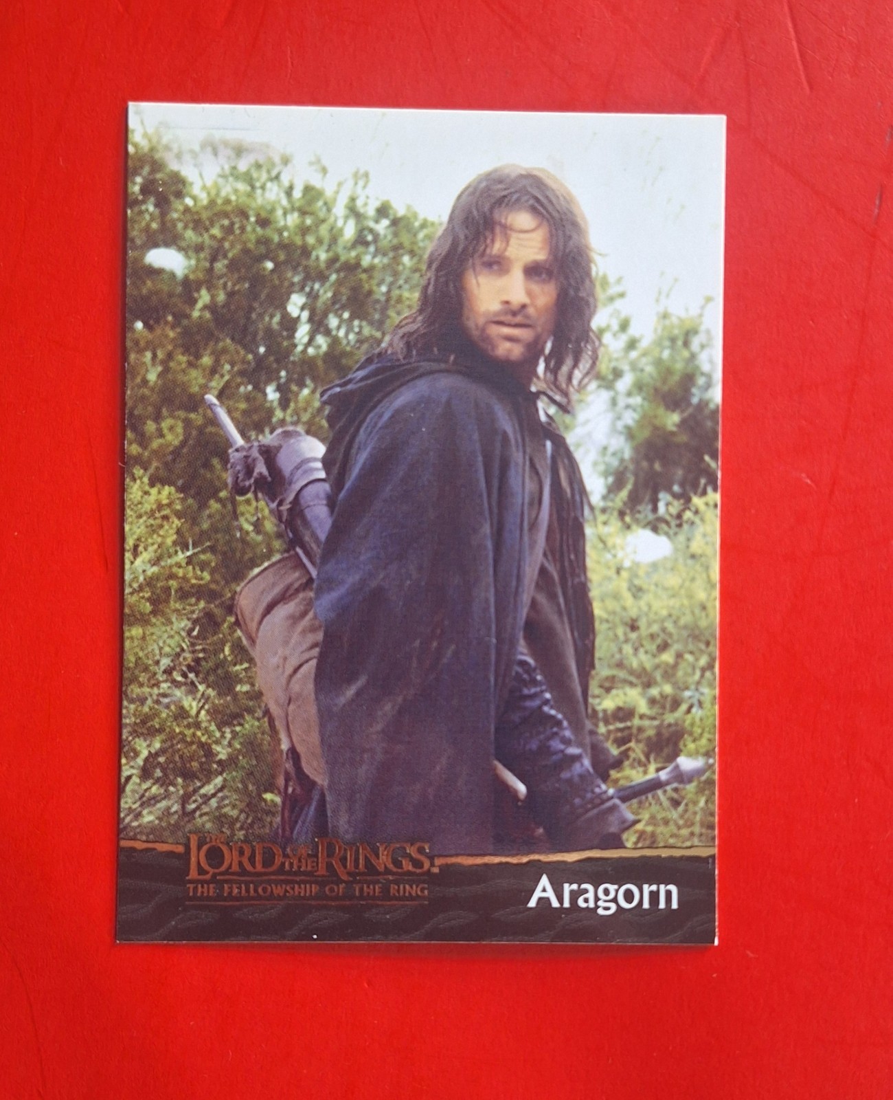 2001 Topps Lord of the Rings #8 Aragorn • Viggo Mortensen