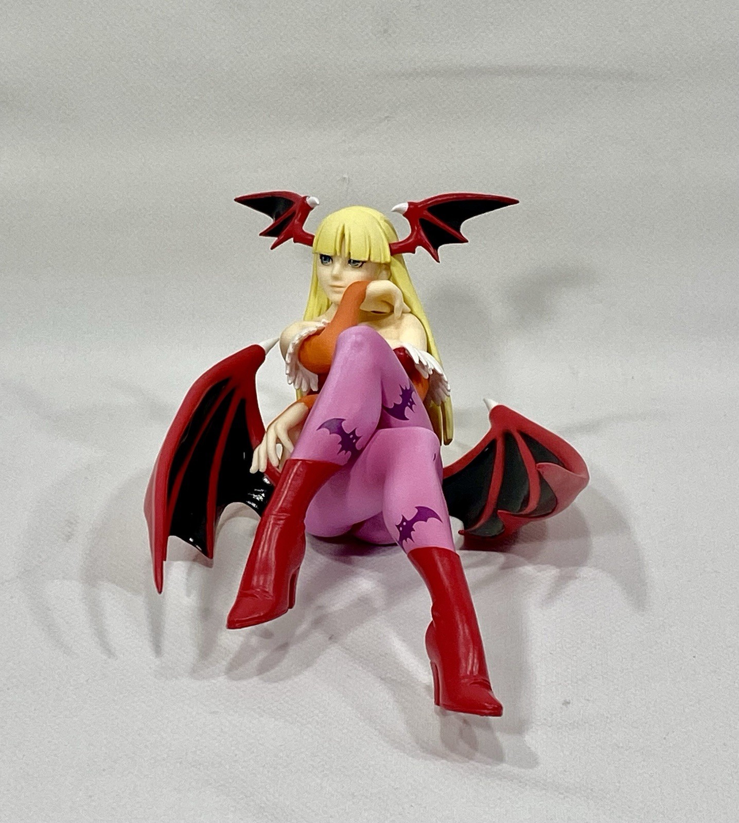 Darkstalkers (Vampire) MORRIGAN AENSLAND Noodle Stopper Figure 2P Color EUC Darkstalkers (Vampire) MORRIGAN AENSLAND Noodle Stopper Figure 2P Color EUC