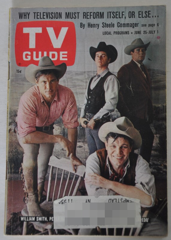 AUTOGRAPHED [Gloria De Haven] TV GUIDE June 25 1966 The Cast of Lerado