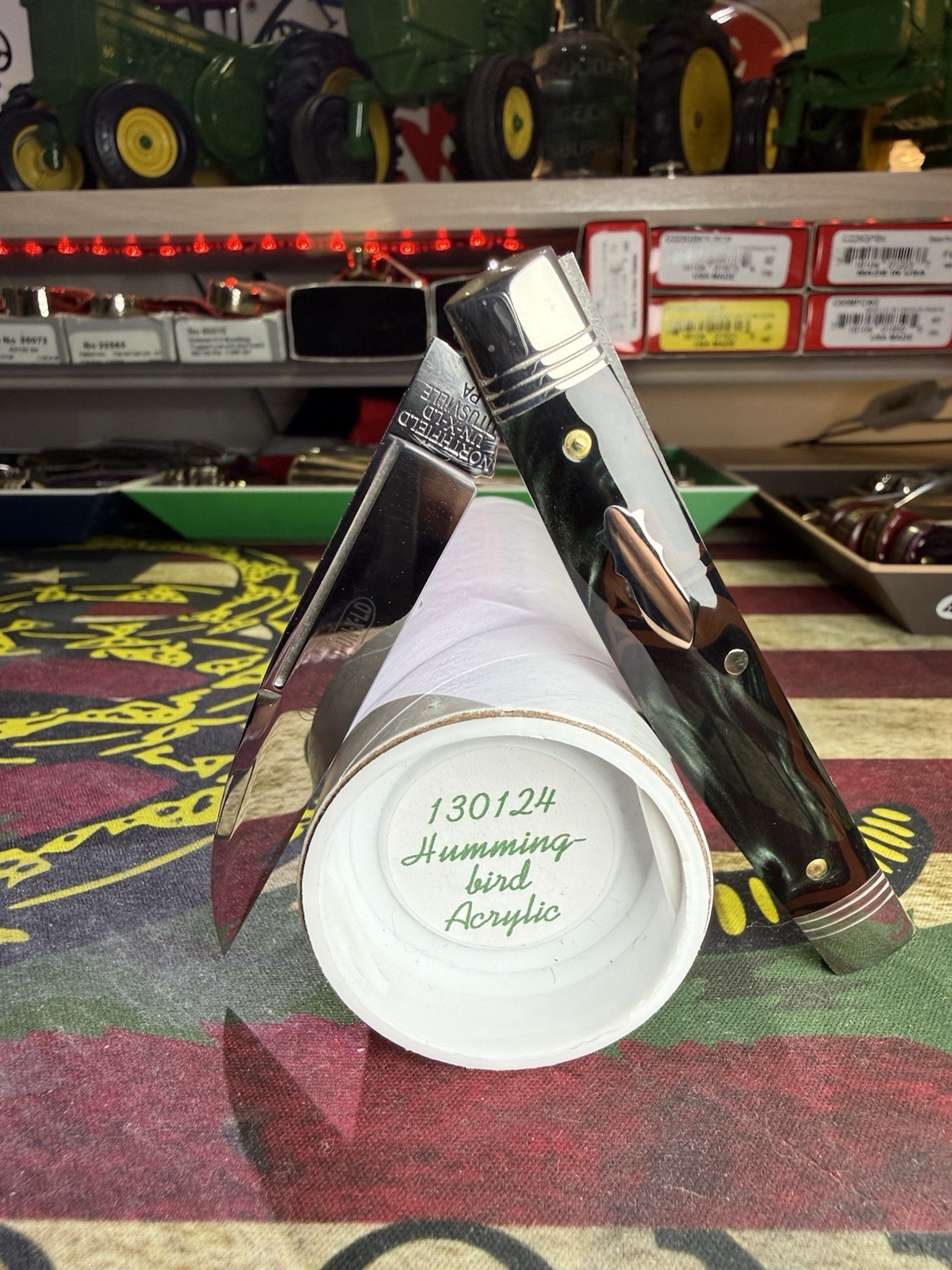 Great Eastern Cutlery Northfield UN-X-LD 130124 CS Hummingbird Acrylic Slipjoint
