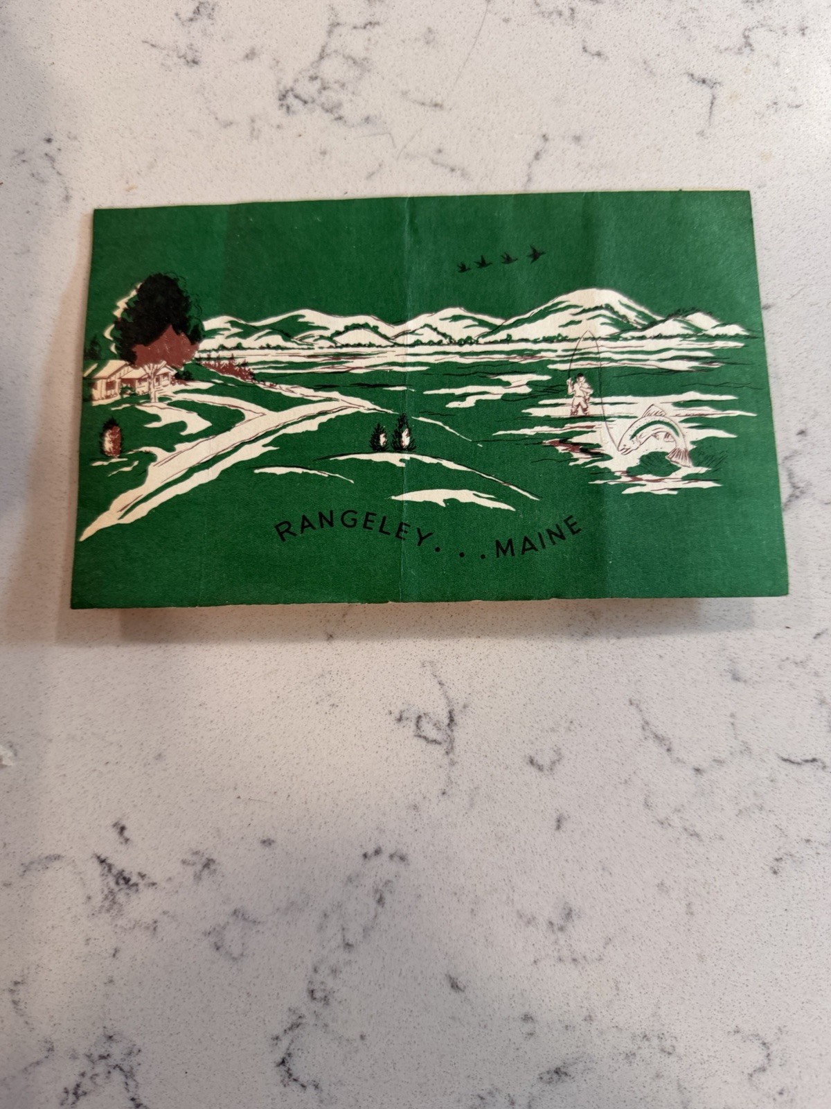 VTG Rangeley Lake Hotel, Rangeley, Maine Postcard