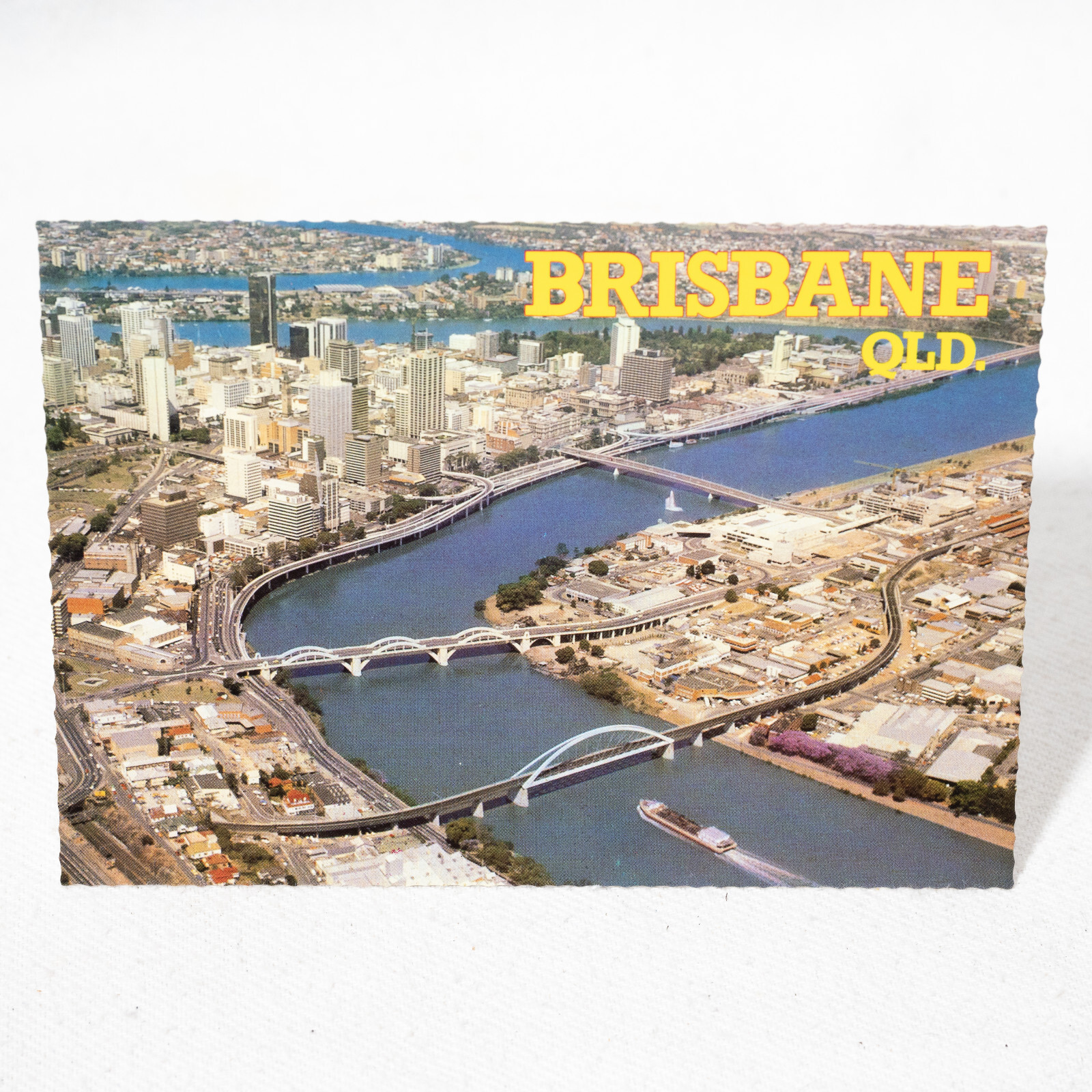 Brisbane Queensland 1980\'s Colour Postcard Souvenir QLD Australia