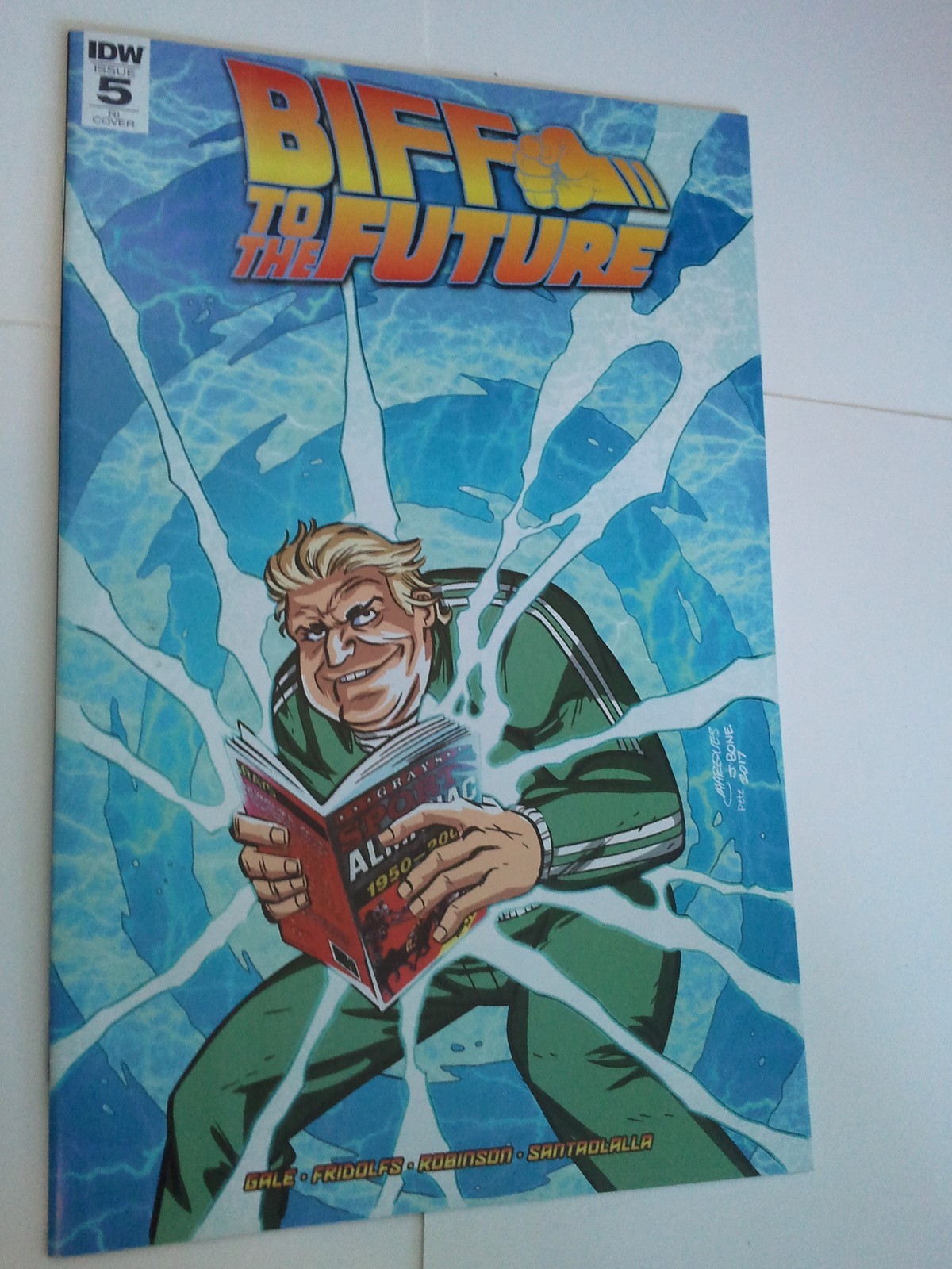 Back to the Future Biff to Future 6 NM Anthony Marques 1:10 Incentive Bob Gale x