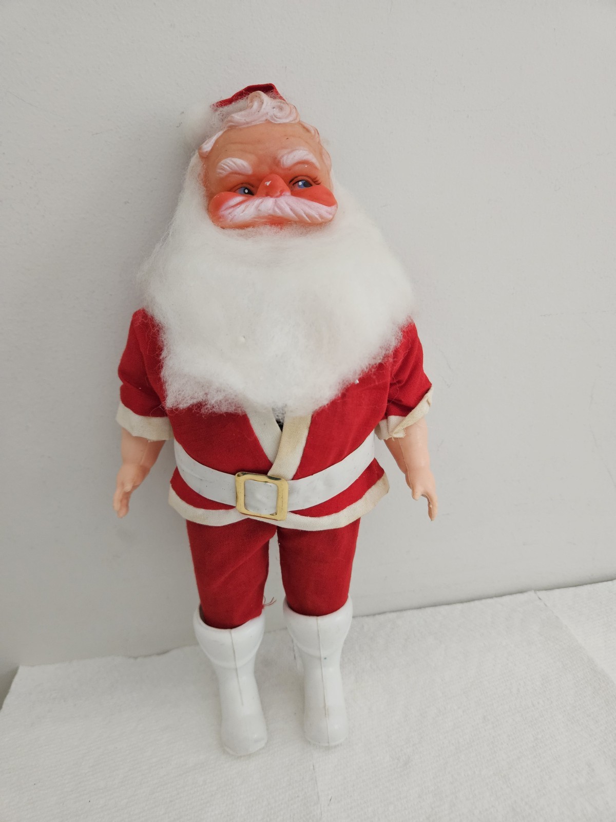 VINTAGE Santa Claus RUBBER FACE Doll 11\ VINTAGE Santa Claus RUBBER FACE Doll 11\