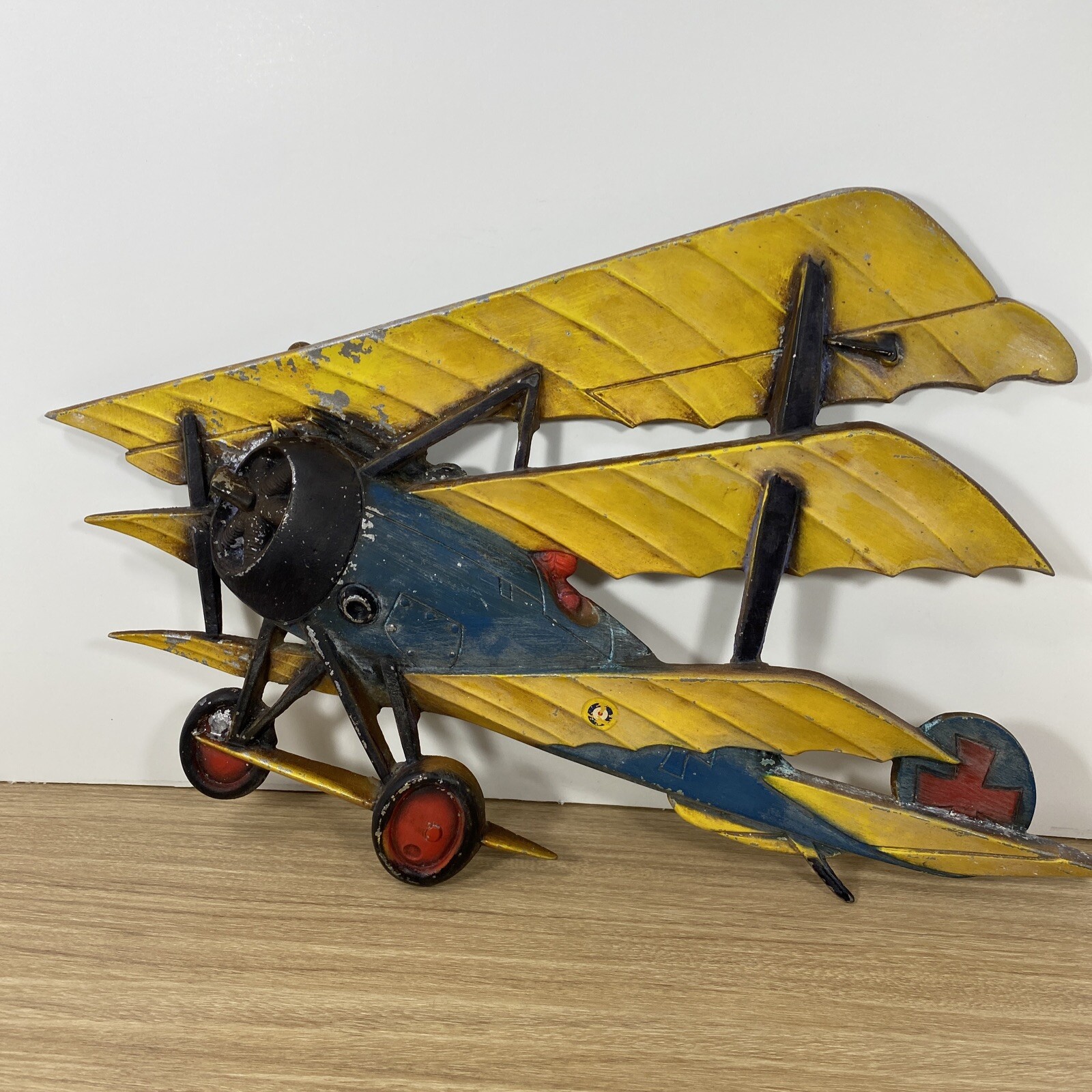 Vintage SEXTON Airplane Royal Airforce Britain Cast Aluminum Wall Decor USA Vintage SEXTON Airplane Royal Airforce Britain Cast Aluminum Wall Decor USA